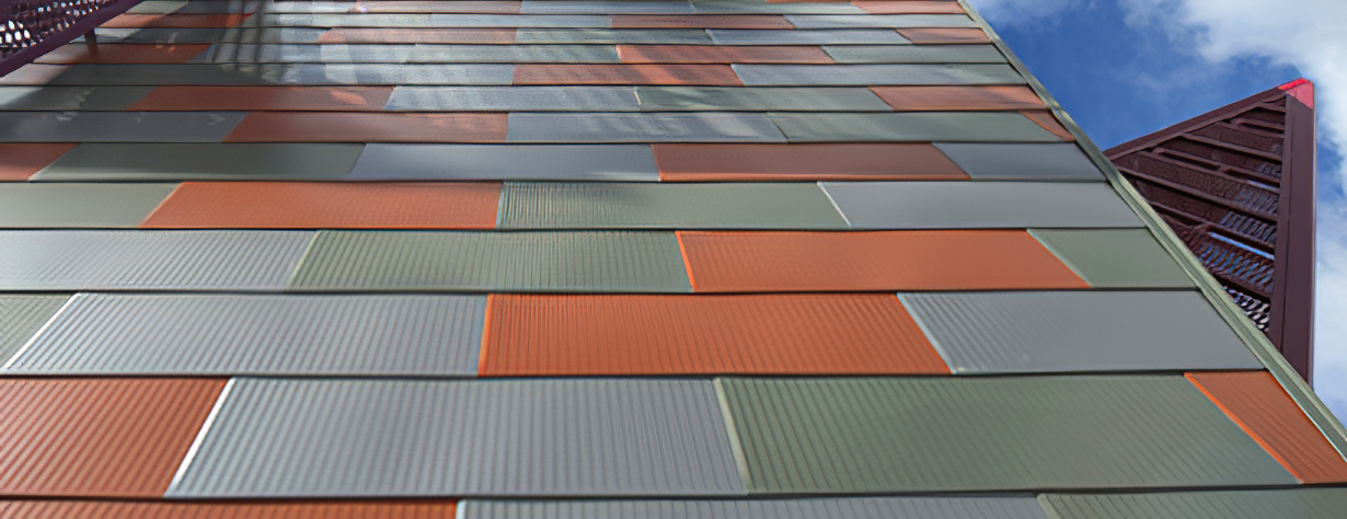 metal panel building two