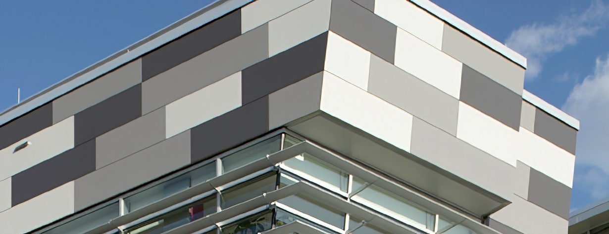 phenolic cladding building three